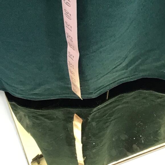 LULU'S M Emerald Behold My Love Off-The-Shoulder Twist-Front Maxi Dress NEW B45 - Picture 5 of 10